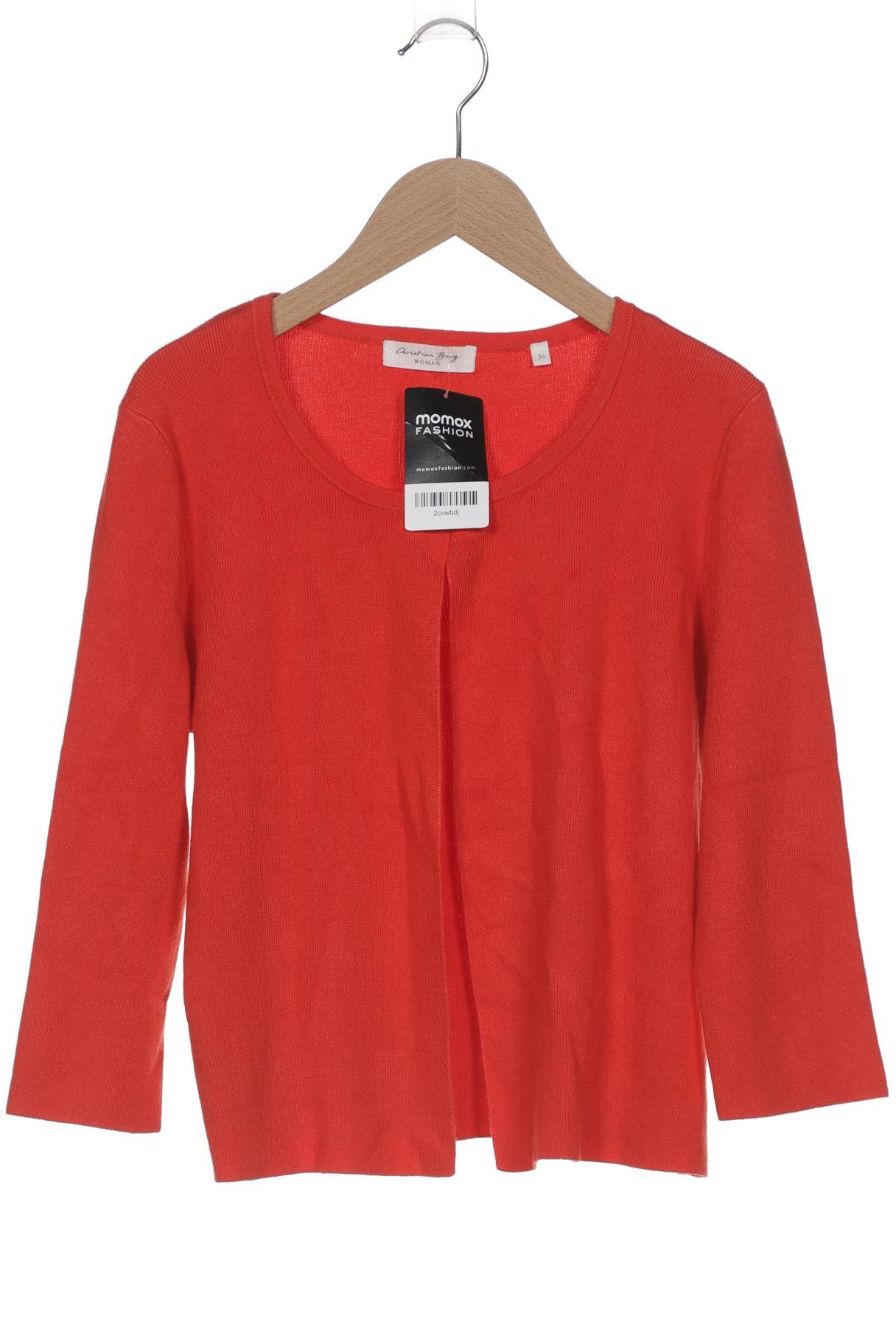 

Christian Berg Damen Strickjacke, rot, Gr. 36