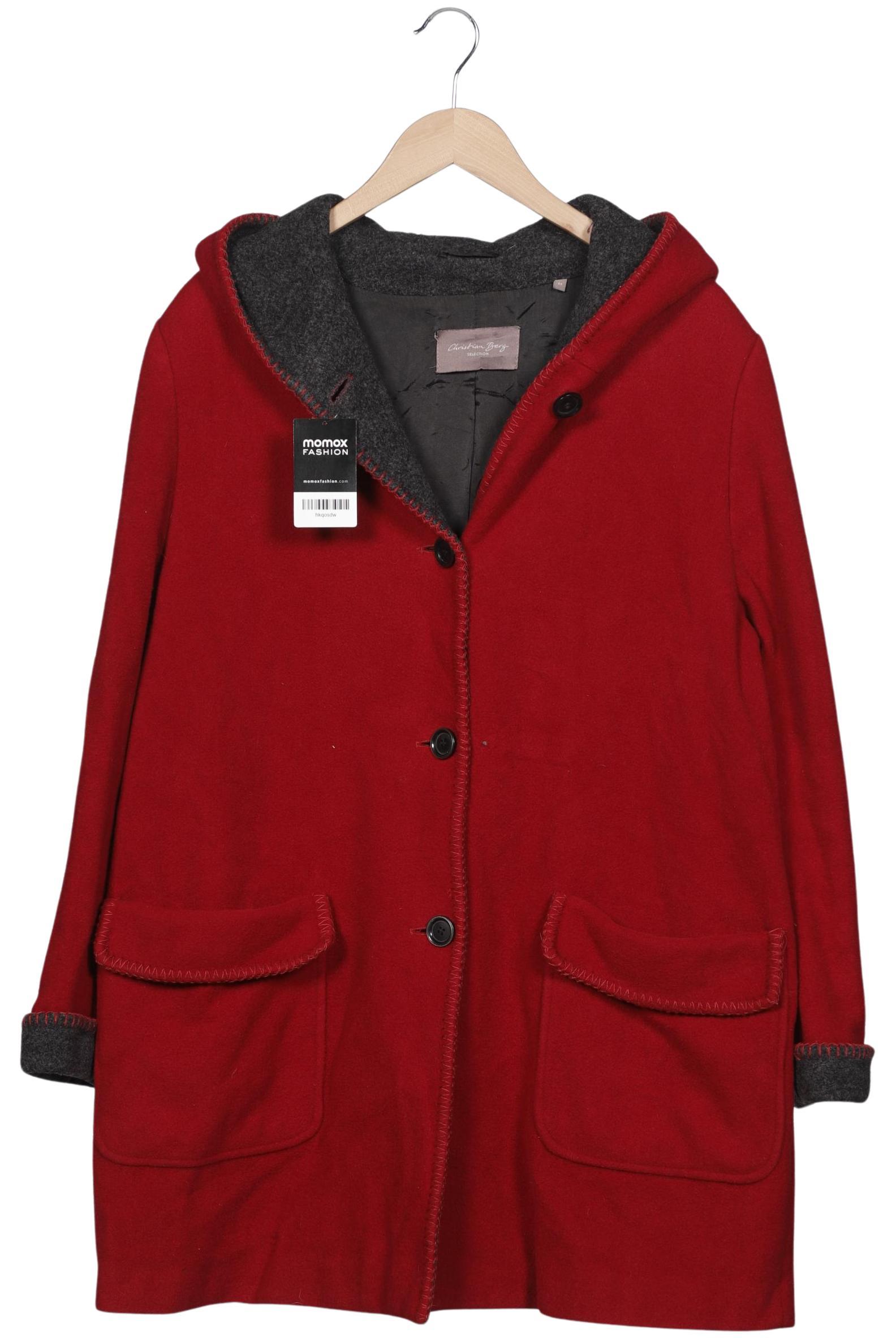 

Christian Berg Damen Mantel, rot, Gr. 44