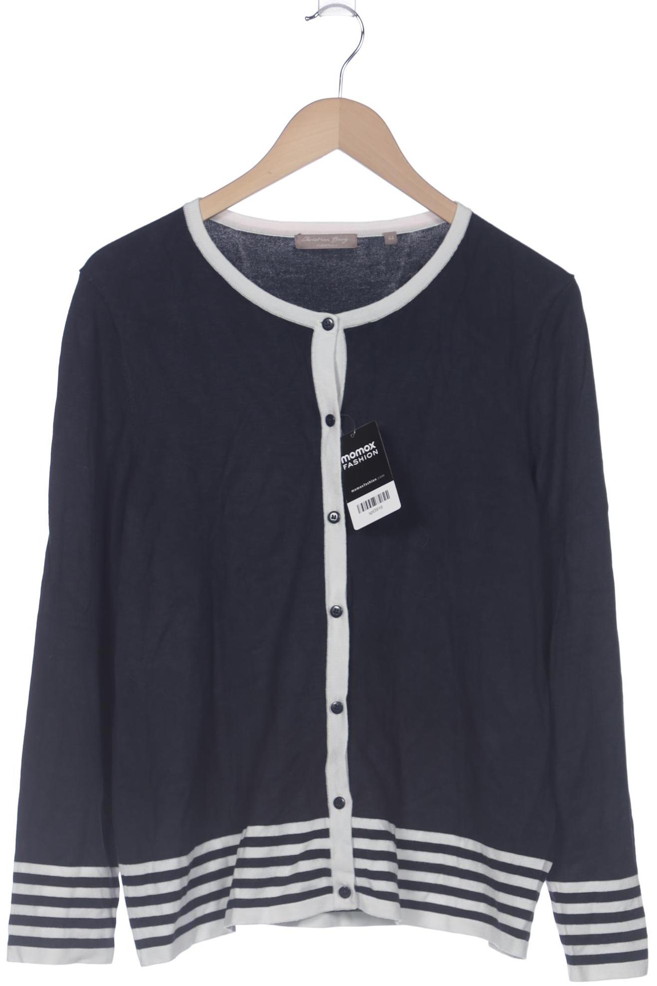 

Christian Berg Damen Strickjacke, marineblau, Gr. 44