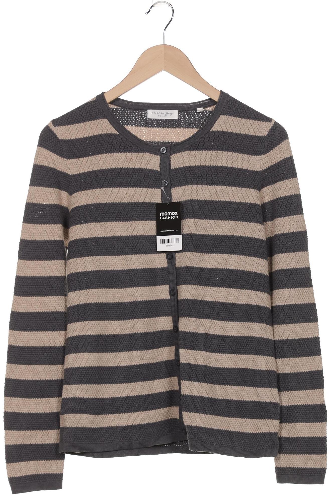 

Christian Berg Damen Strickjacke, grau, Gr. 42