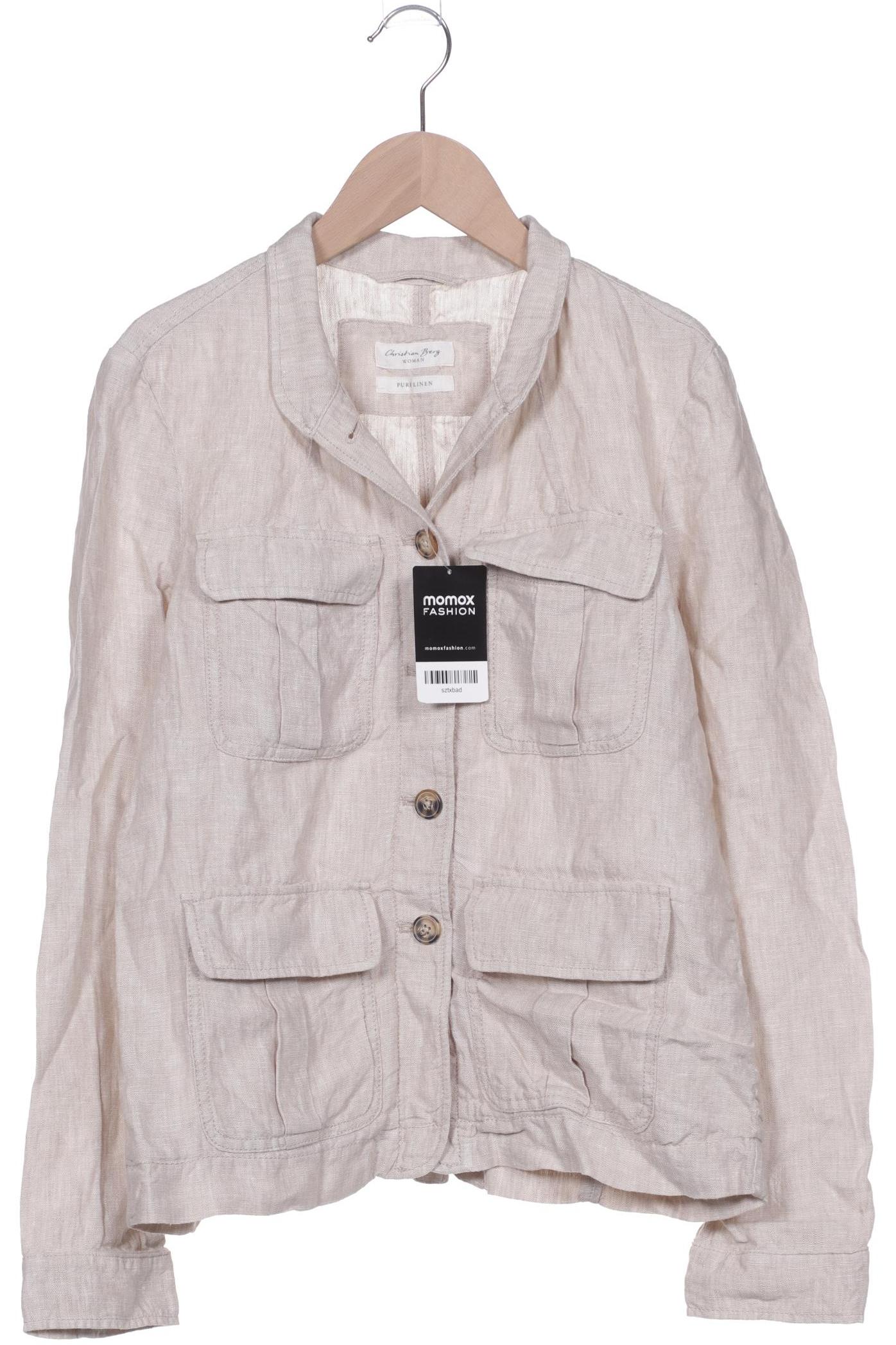 

Christian Berg Damen Jacke, beige, Gr. 36