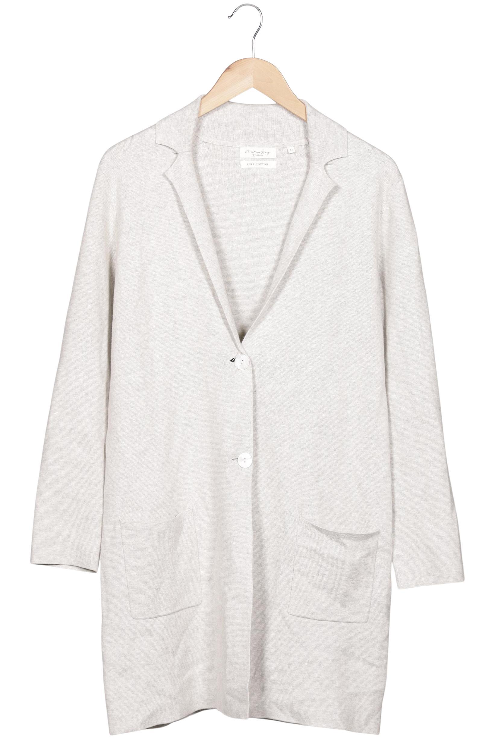

Christian Berg Damen Strickjacke, cremeweiß, Gr. 42