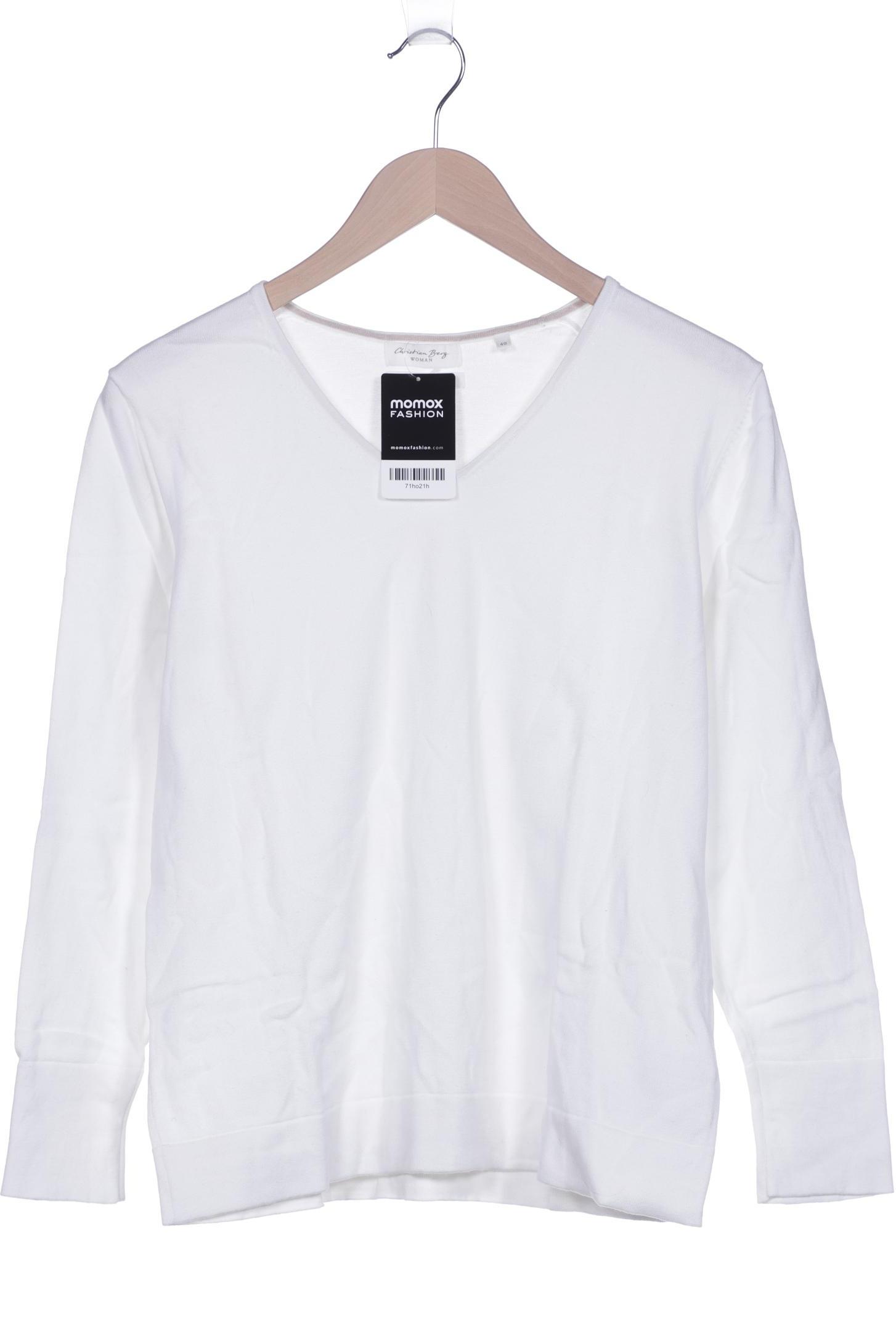 

Christian Berg Damen Pullover, weiß, Gr. 40