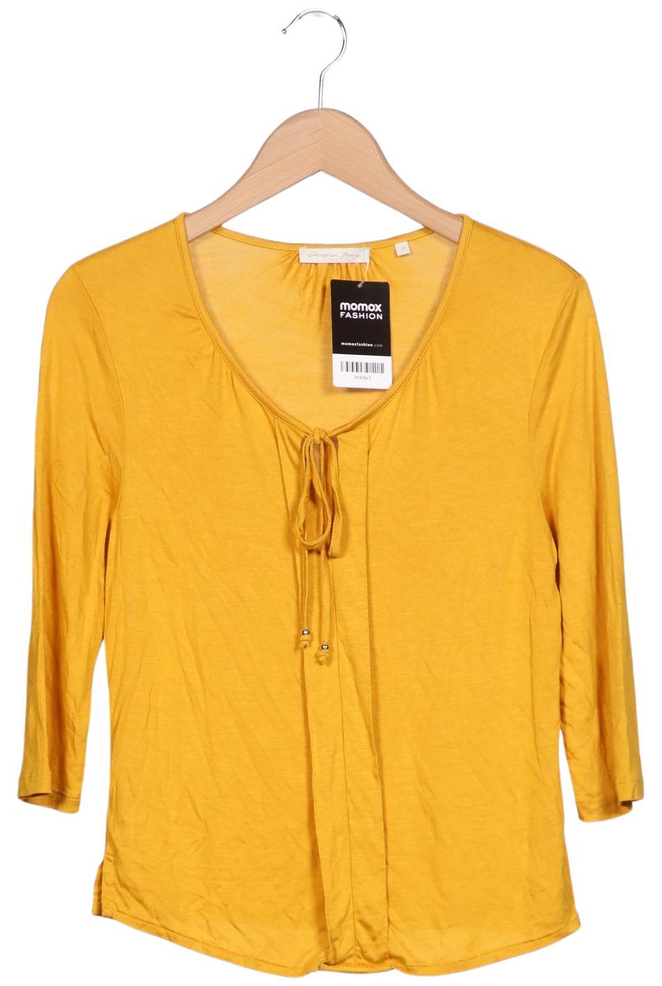 

Christian Berg Damen Langarmshirt, gelb, Gr. 34