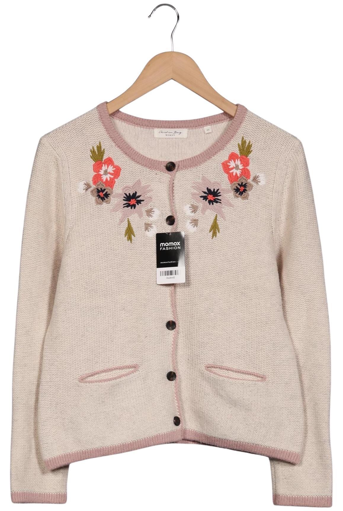 

Christian Berg Damen Strickjacke, beige, Gr. 40