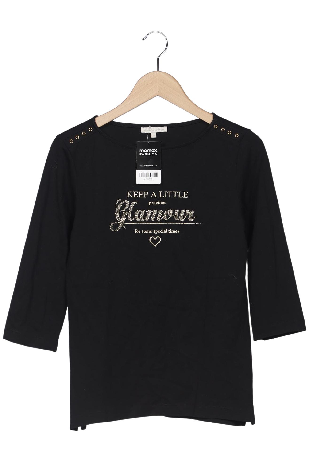 

Christian Berg Damen Langarmshirt, schwarz, Gr. 38