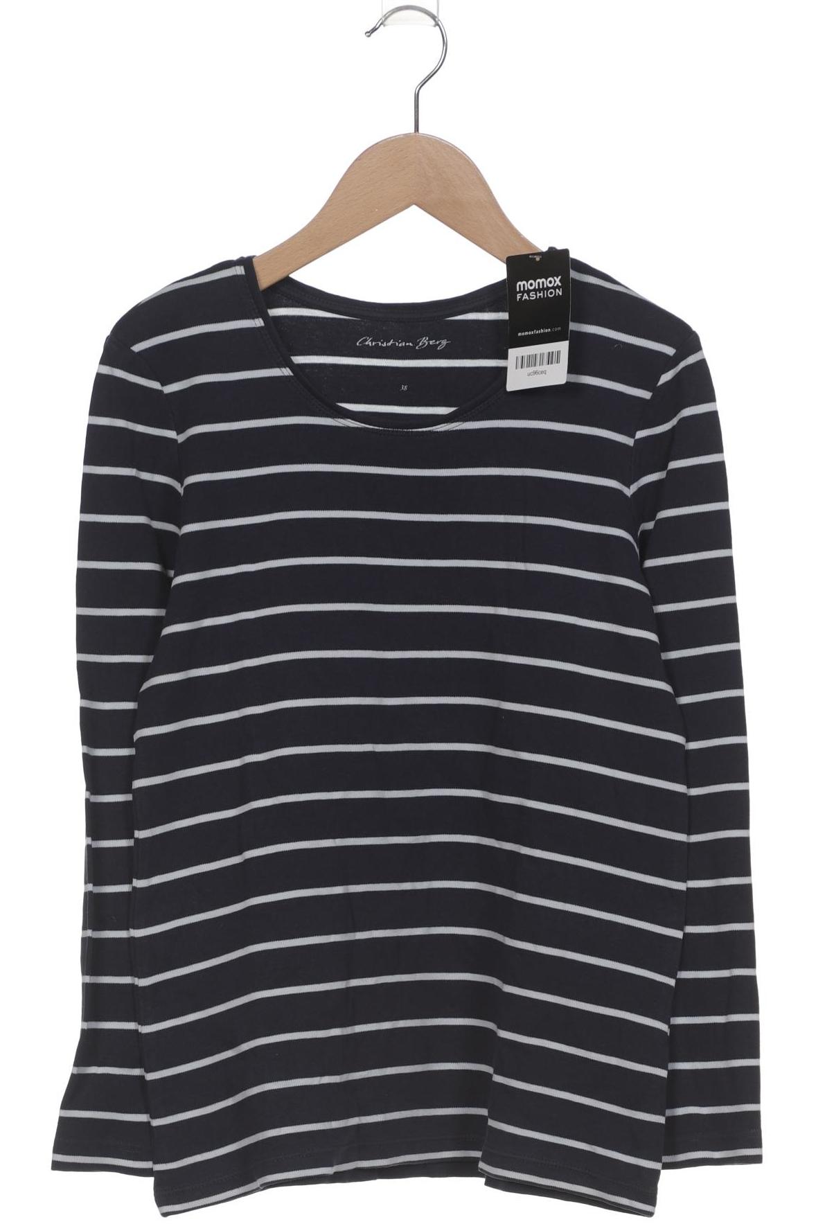 

Christian Berg Damen Langarmshirt, marineblau, Gr. 38
