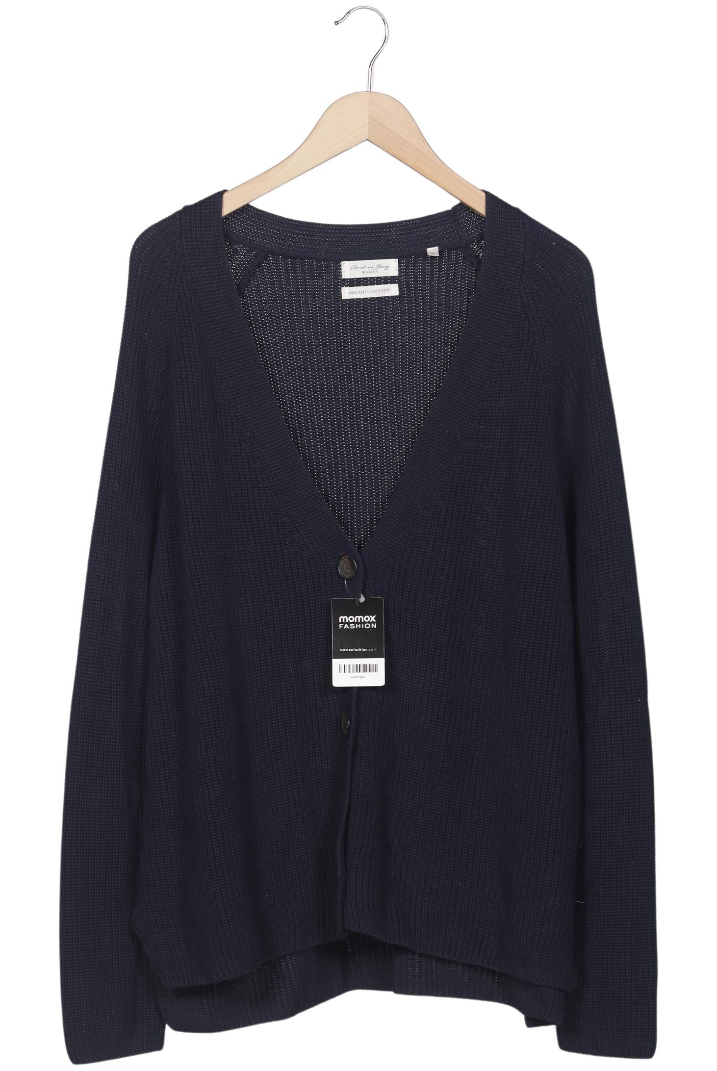 

Christian Berg Damen Strickjacke, marineblau, Gr. 48