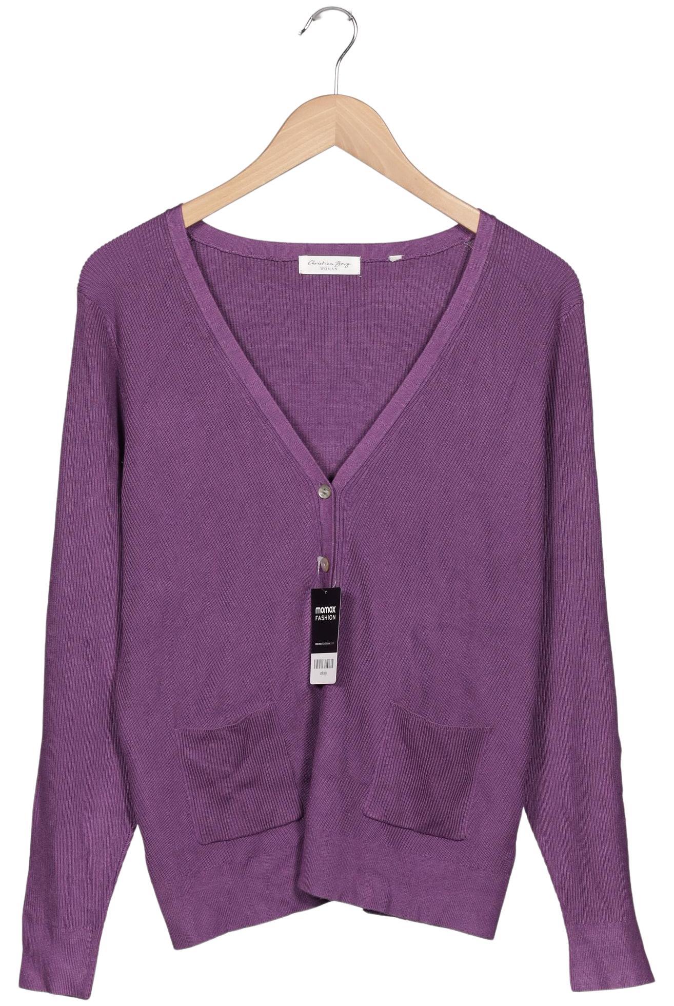 

Christian Berg Damen Strickjacke, flieder, Gr. 40