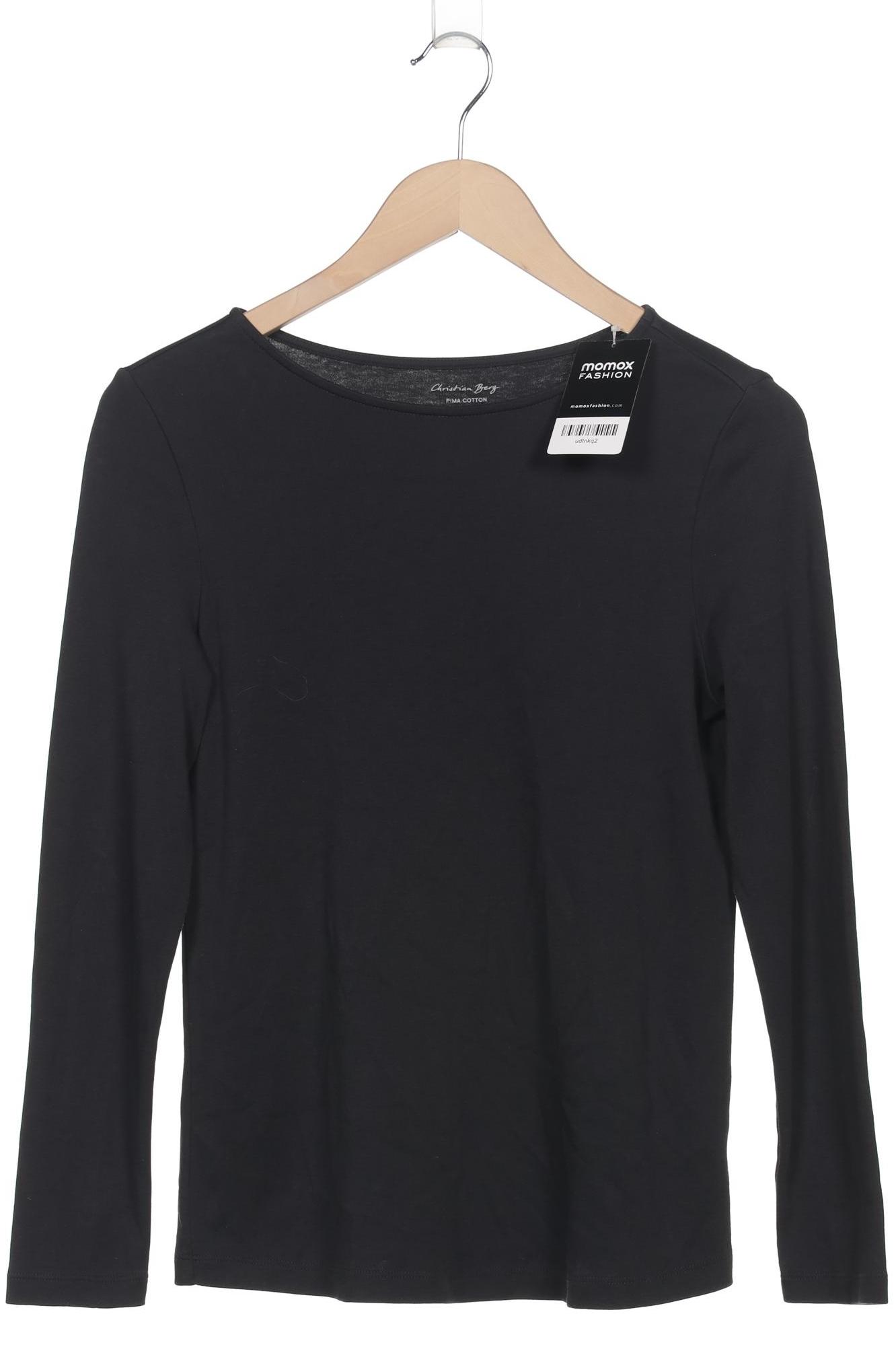 

Christian Berg Damen Langarmshirt, schwarz, Gr. 38
