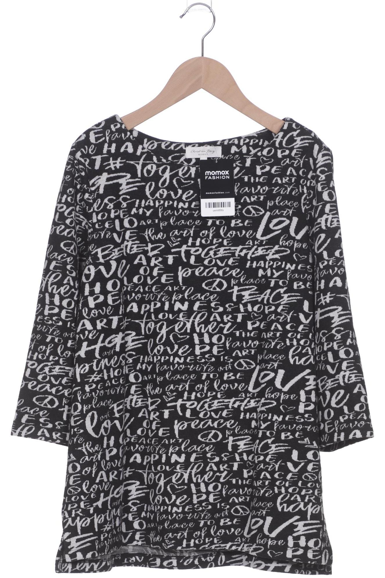 

Christian Berg Damen Langarmshirt, schwarz, Gr. 42