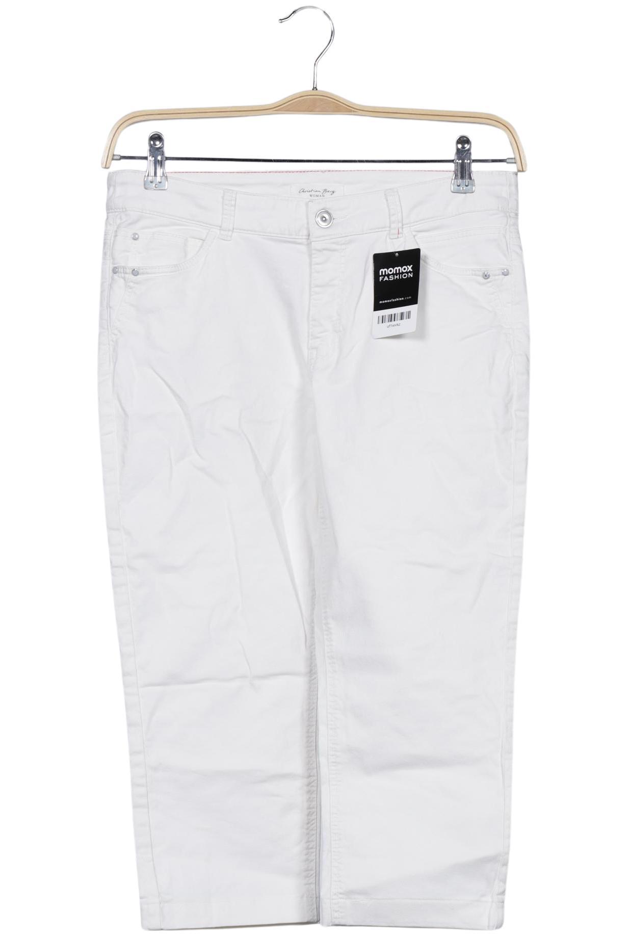 

Christian Berg Damen Jeans, weiß, Gr. 30