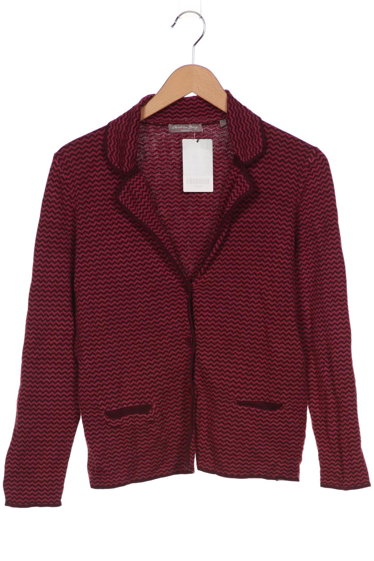 

Christian Berg Damen Strickjacke, bordeaux, Gr. 42