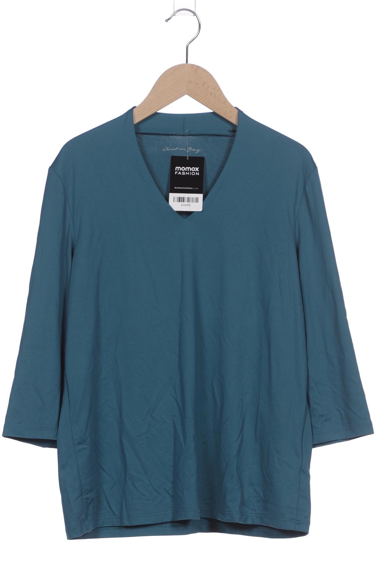 

Christian Berg Damen Langarmshirt, blau, Gr. 42