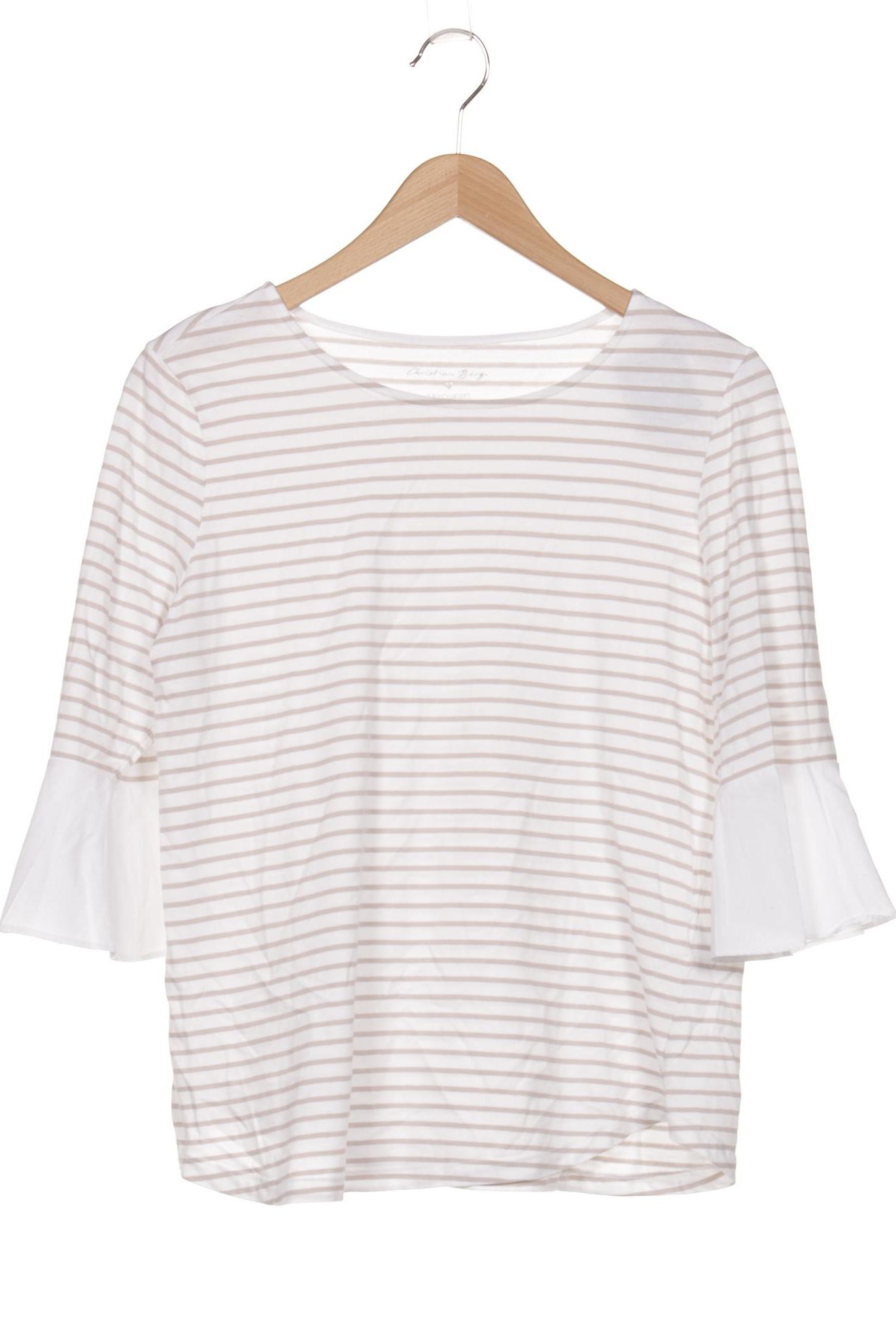 

Christian Berg Damen Langarmshirt, weiß, Gr. 42