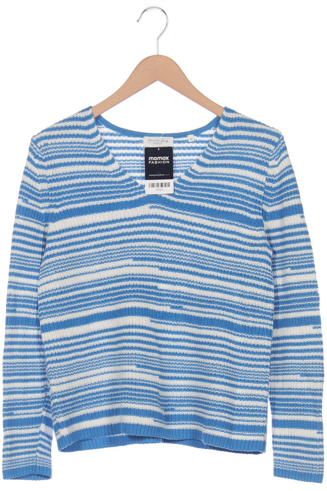 

Christian Berg Damen Pullover, blau, Gr. 34