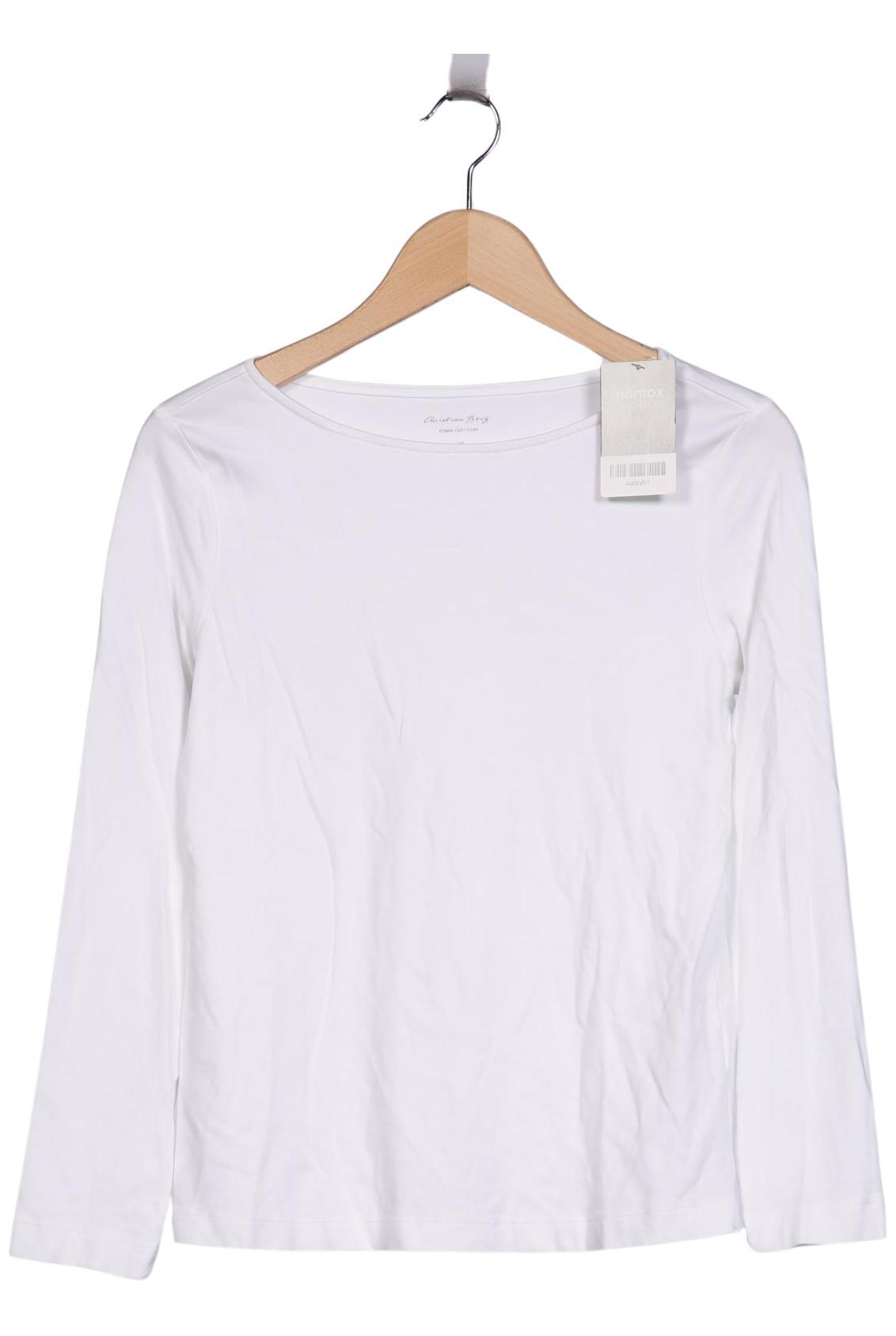 

Christian Berg Damen Langarmshirt, weiß, Gr. 38