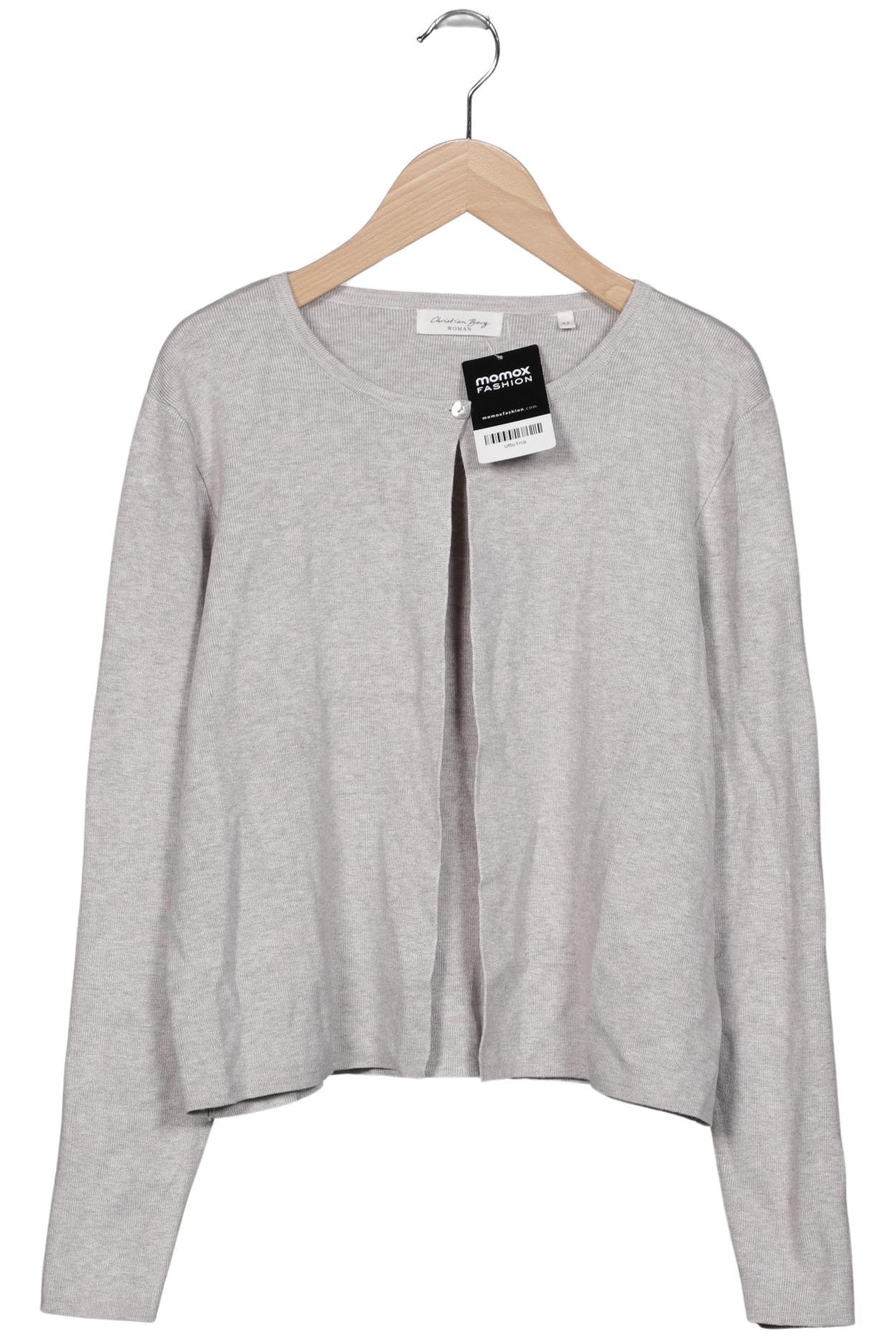 

Christian Berg Damen Strickjacke, grau, Gr. 42