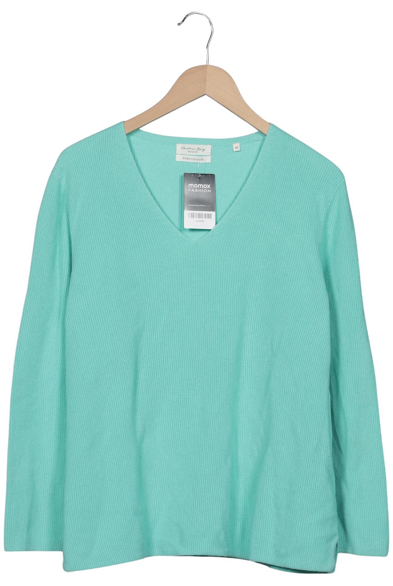 

Christian Berg Damen Pullover, türkis, Gr. 48
