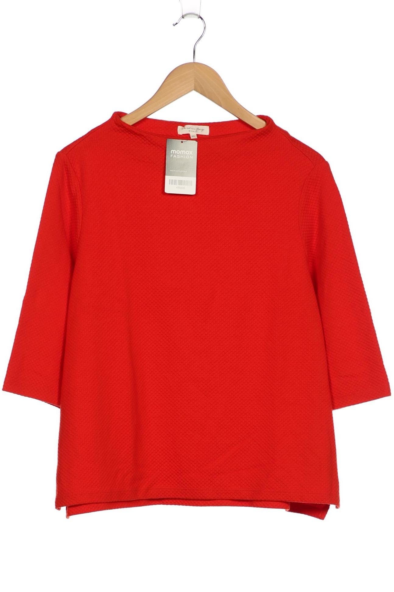 

Christian Berg Damen Langarmshirt, rot, Gr. 44