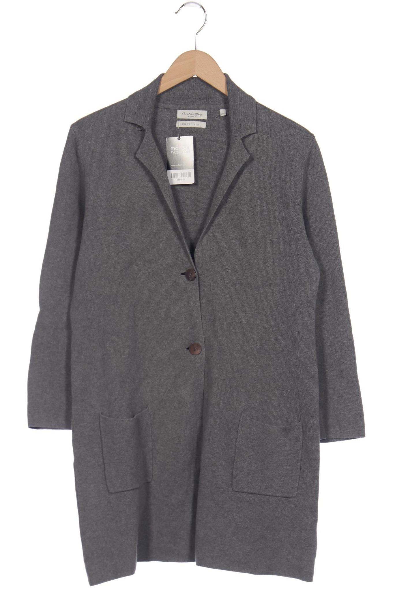 

Christian Berg Damen Strickjacke, grau, Gr. 40