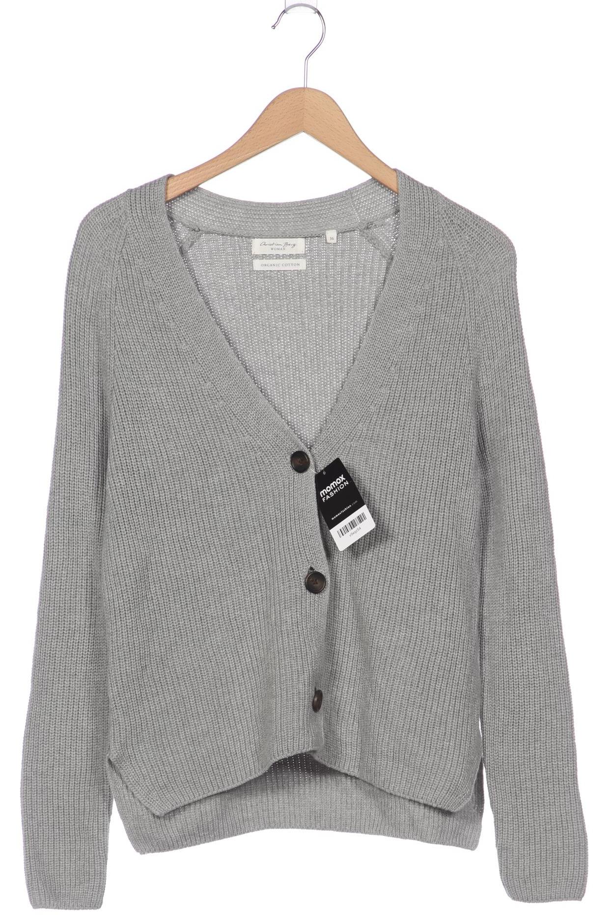 

Christian Berg Damen Strickjacke, grau, Gr. 36