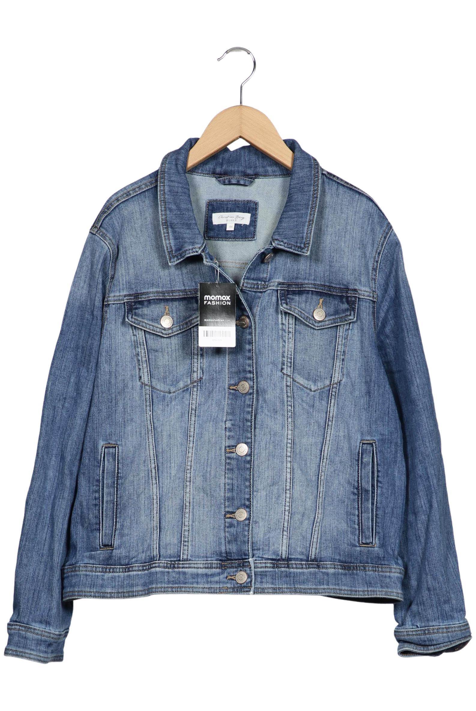 

Christian Berg Damen Jacke, blau, Gr. 44