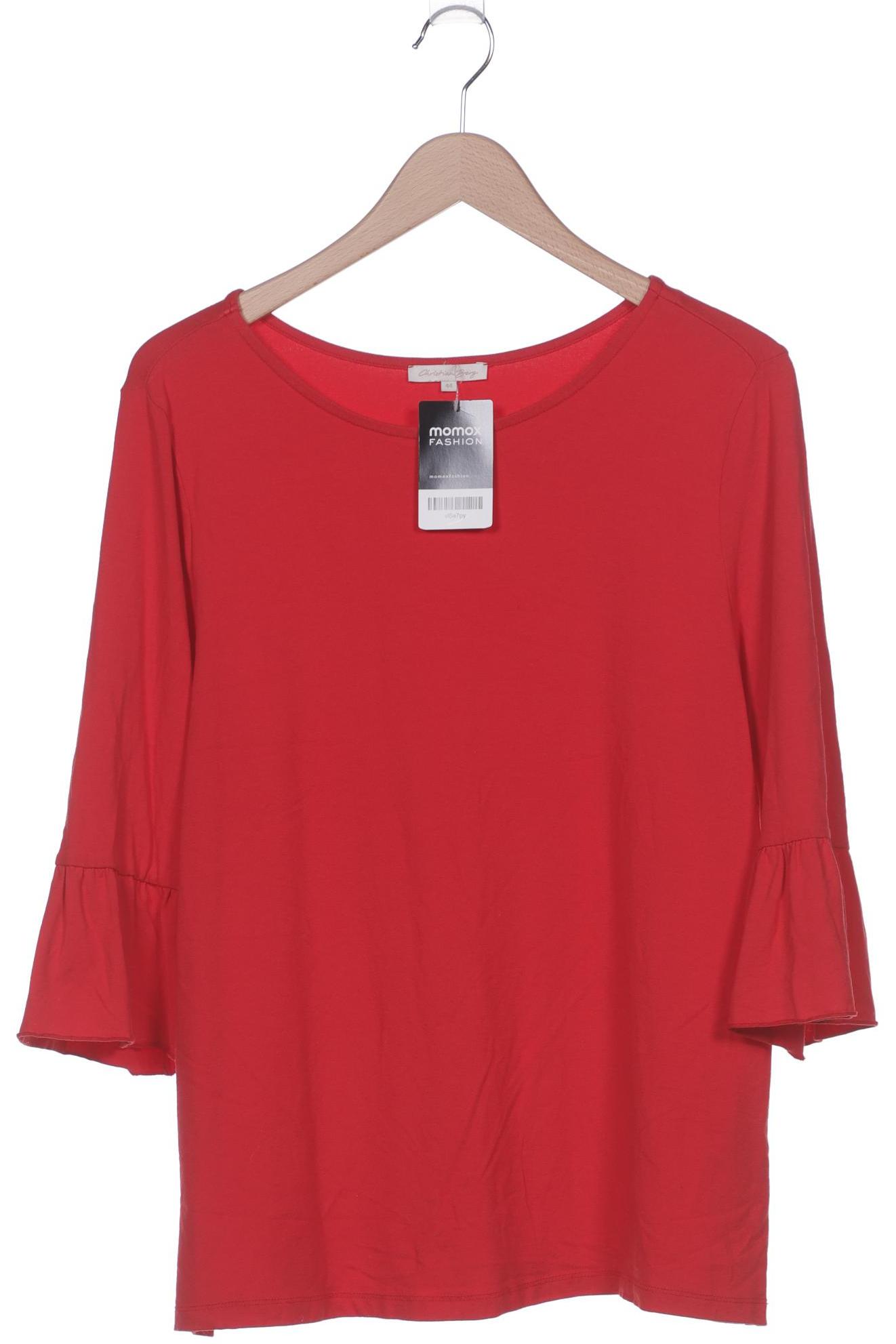 

Christian Berg Damen Langarmshirt, rot, Gr. 44