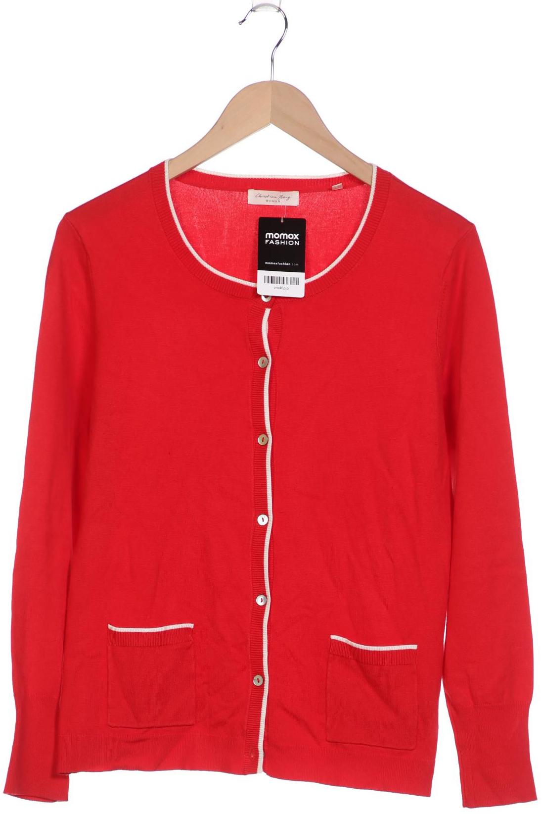 

Christian Berg Damen Strickjacke, rot, Gr. 40