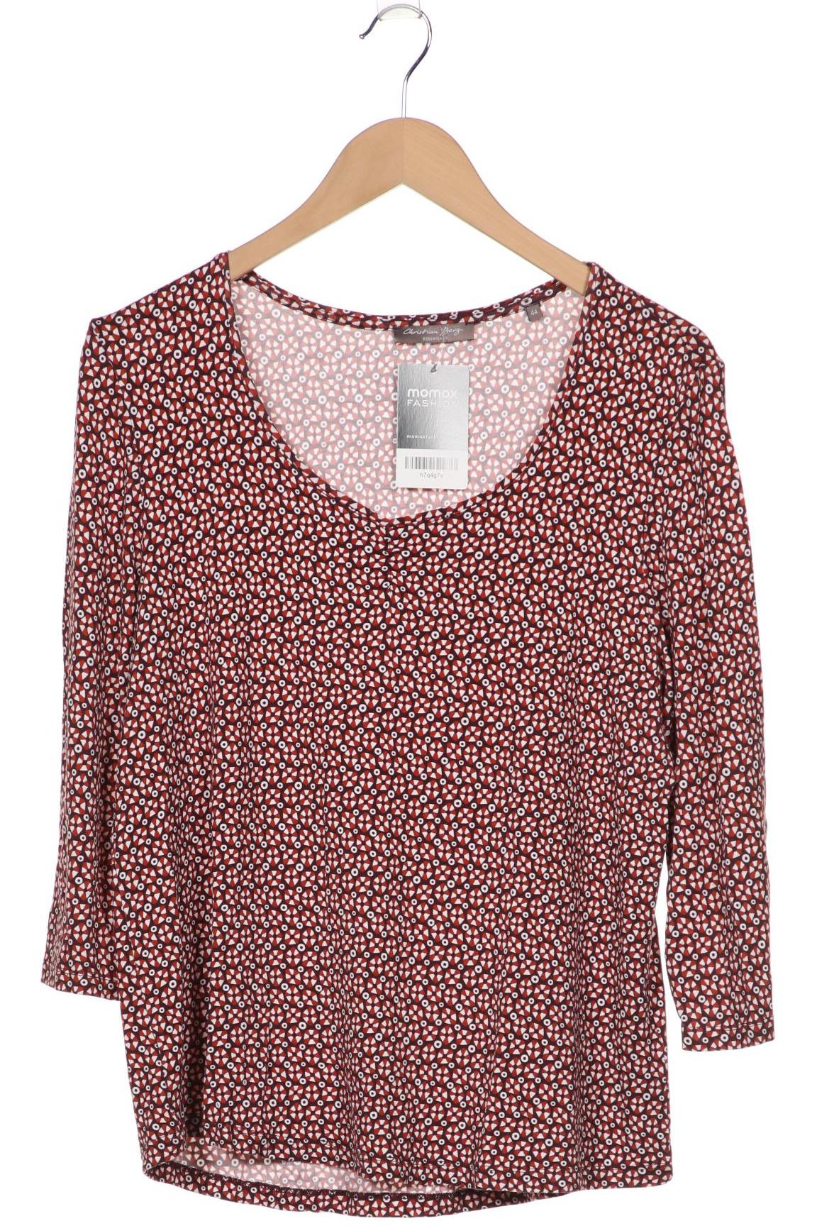 

Christian Berg Damen Langarmshirt, bordeaux, Gr. 44