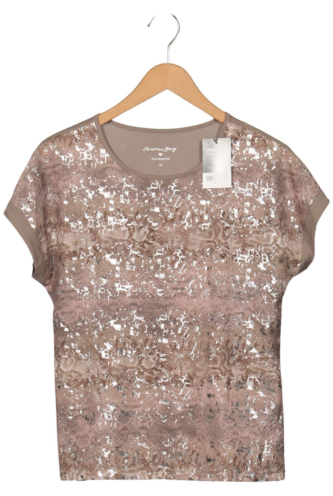 

Christian Berg Damen T-Shirt, beige, Gr. 36