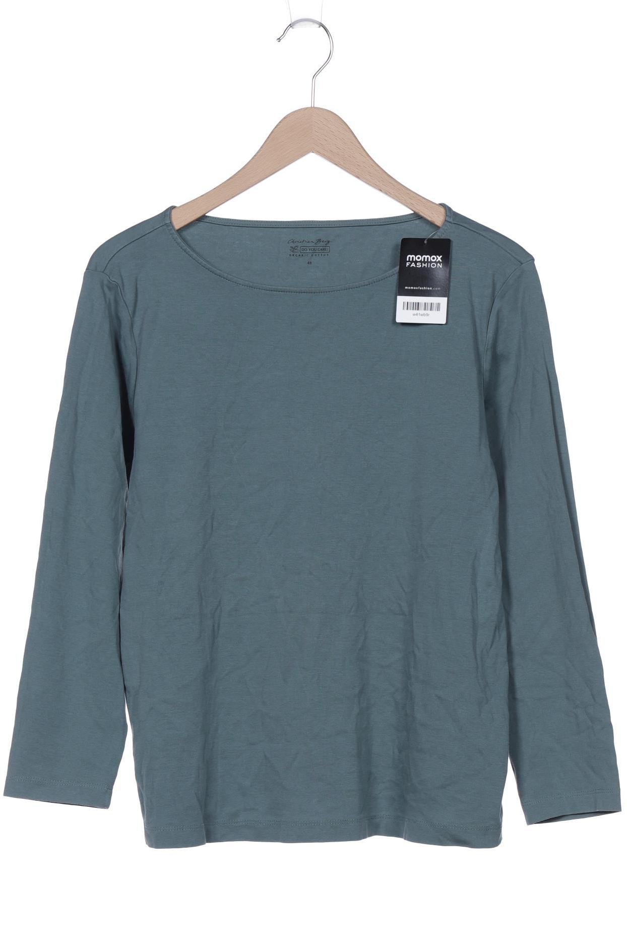 

Christian Berg Damen Langarmshirt, türkis, Gr. 46