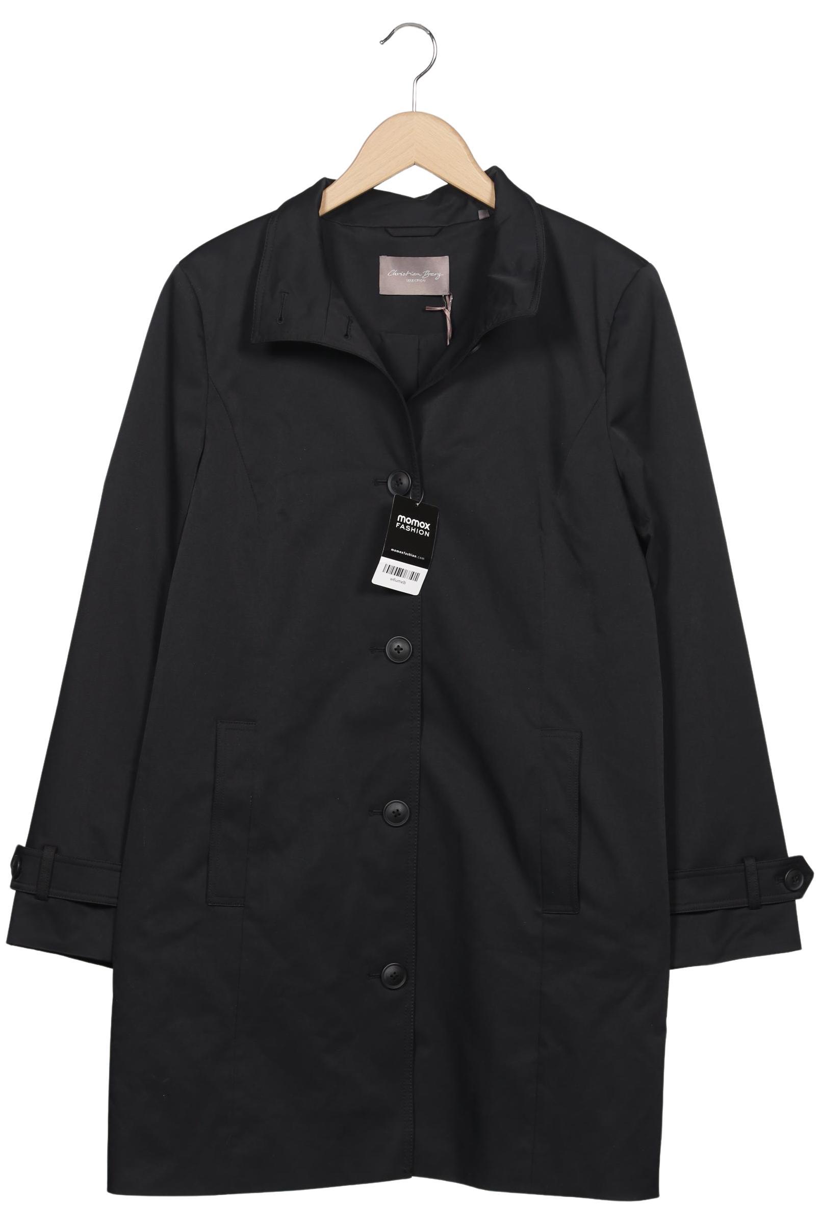 

Christian Berg Damen Mantel, schwarz, Gr. 42