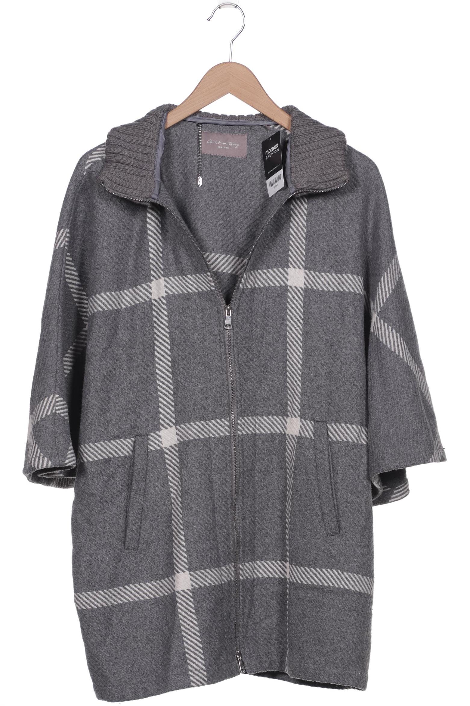 

Christian Berg Damen Strickjacke, grau, Gr. 38