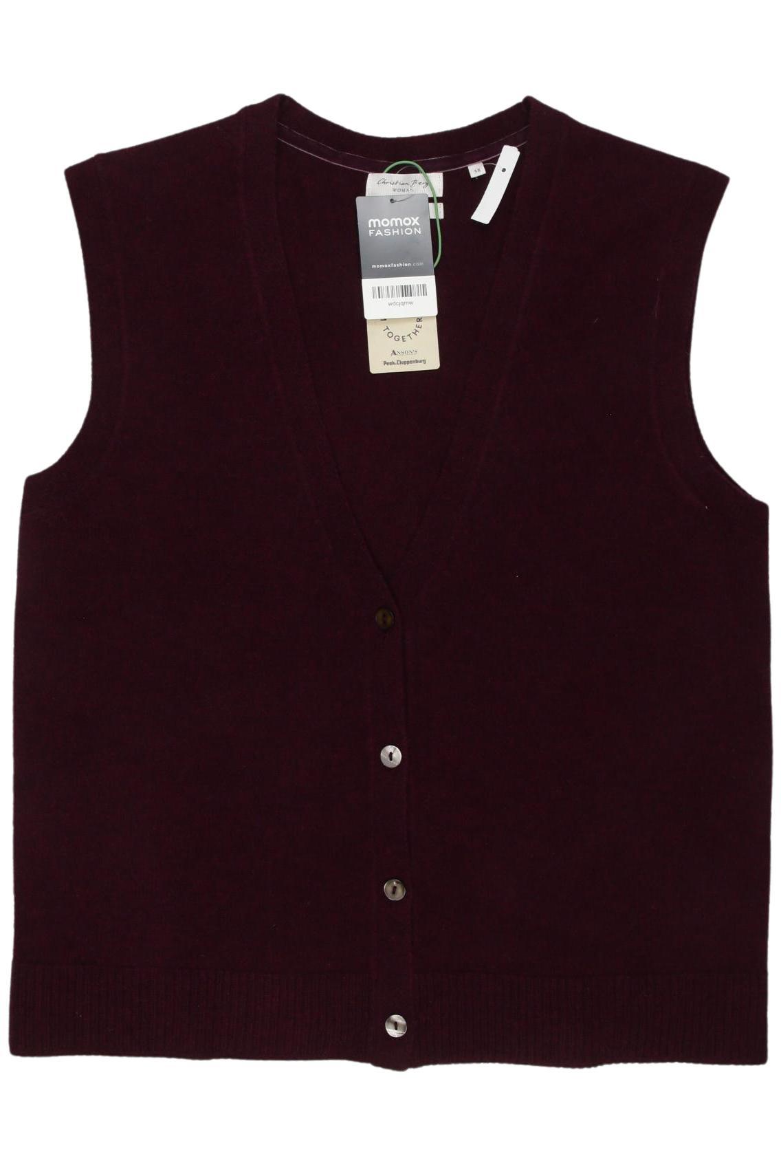 

Christian Berg Damen Weste, bordeaux, Gr. 38
