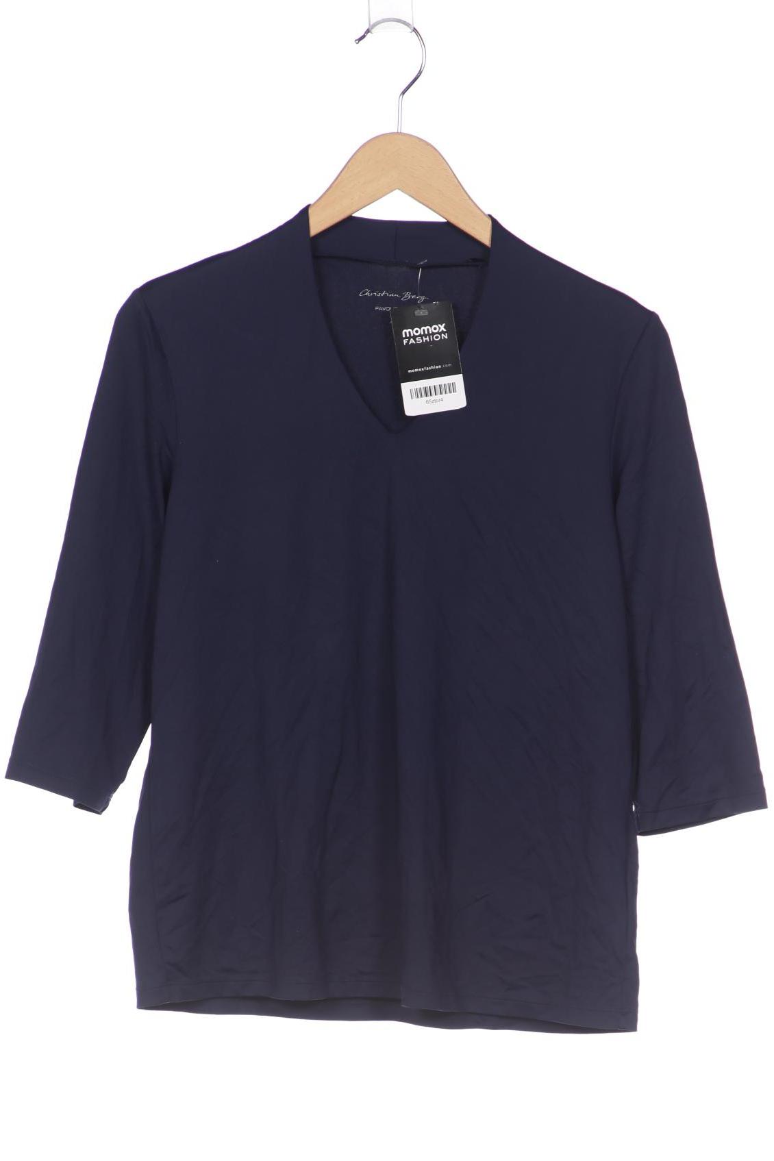 

Christian Berg Damen Langarmshirt, marineblau, Gr. 44