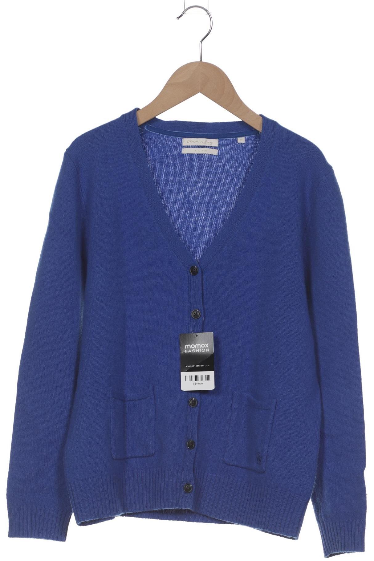 

Christian Berg Damen Strickjacke, blau, Gr. 44