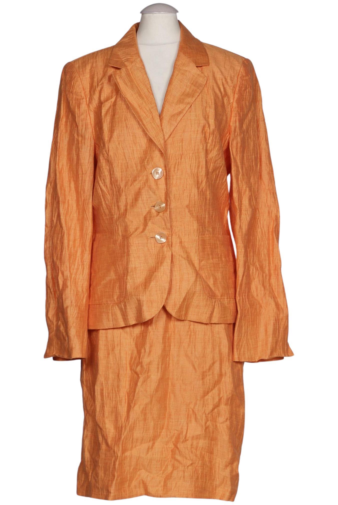 

Christian Berg Damen Anzug, orange, Gr. 36