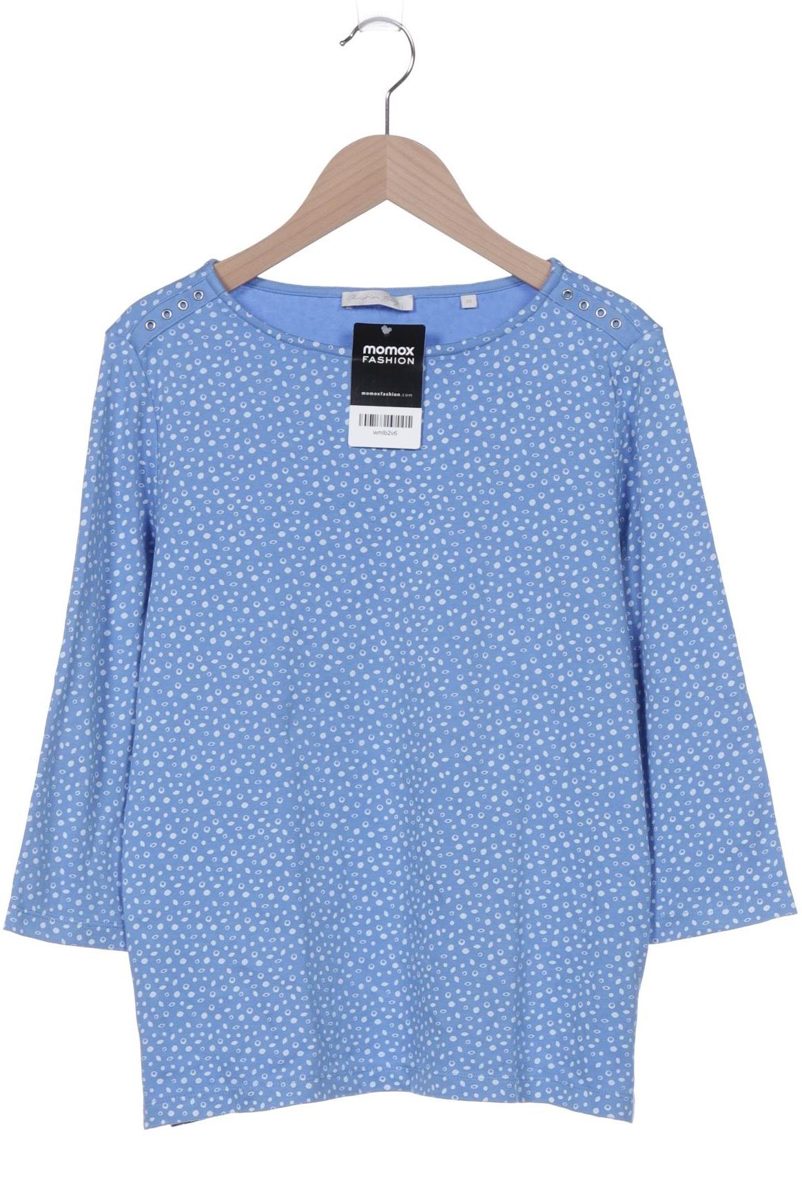 

Christian Berg Damen Langarmshirt, blau, Gr. 38