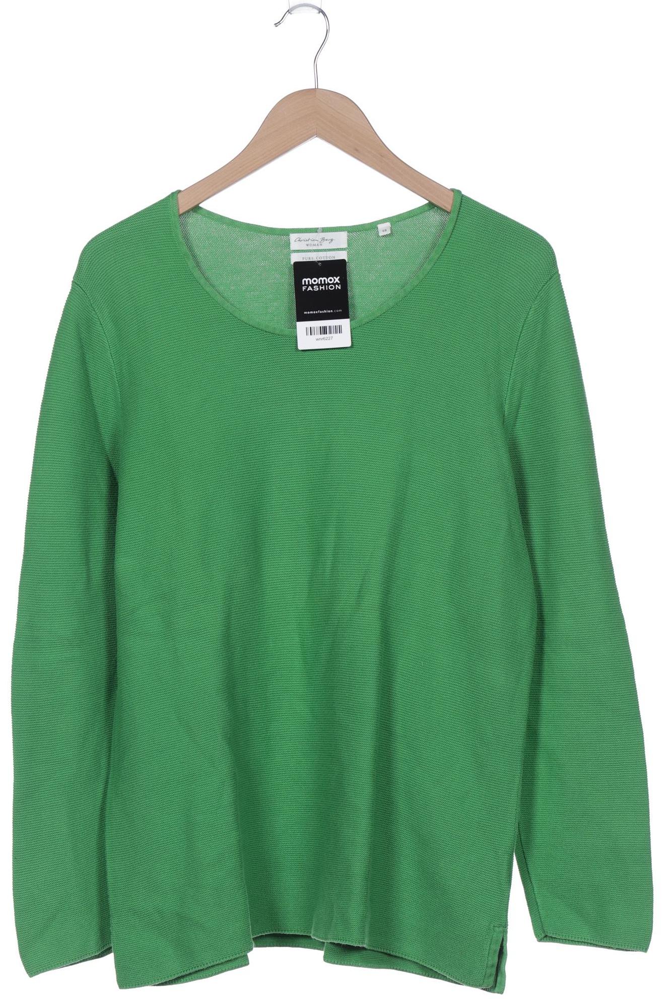 

Christian Berg Damen Pullover, grün, Gr. 48
