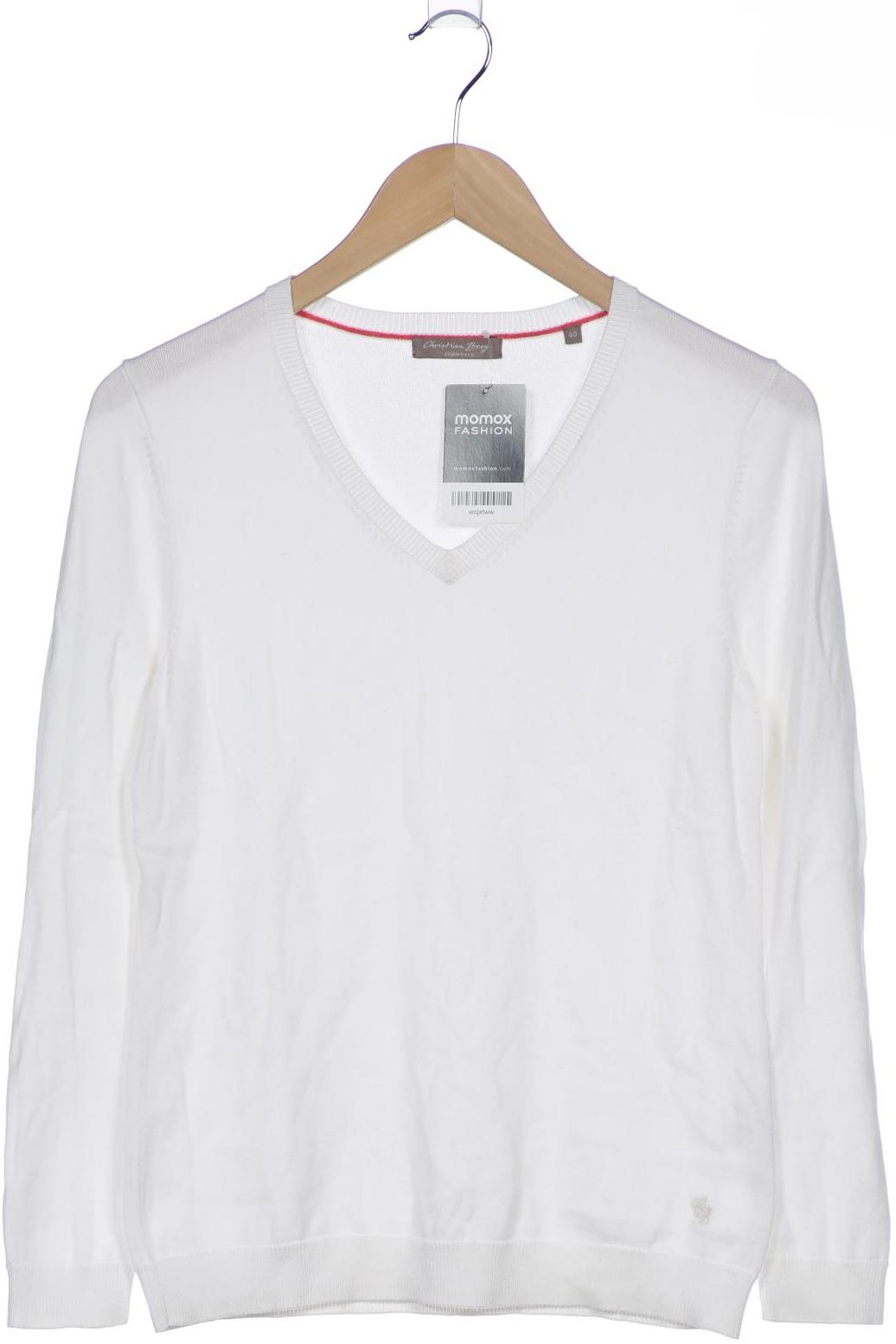 

Christian Berg Damen Pullover, weiß, Gr. 40