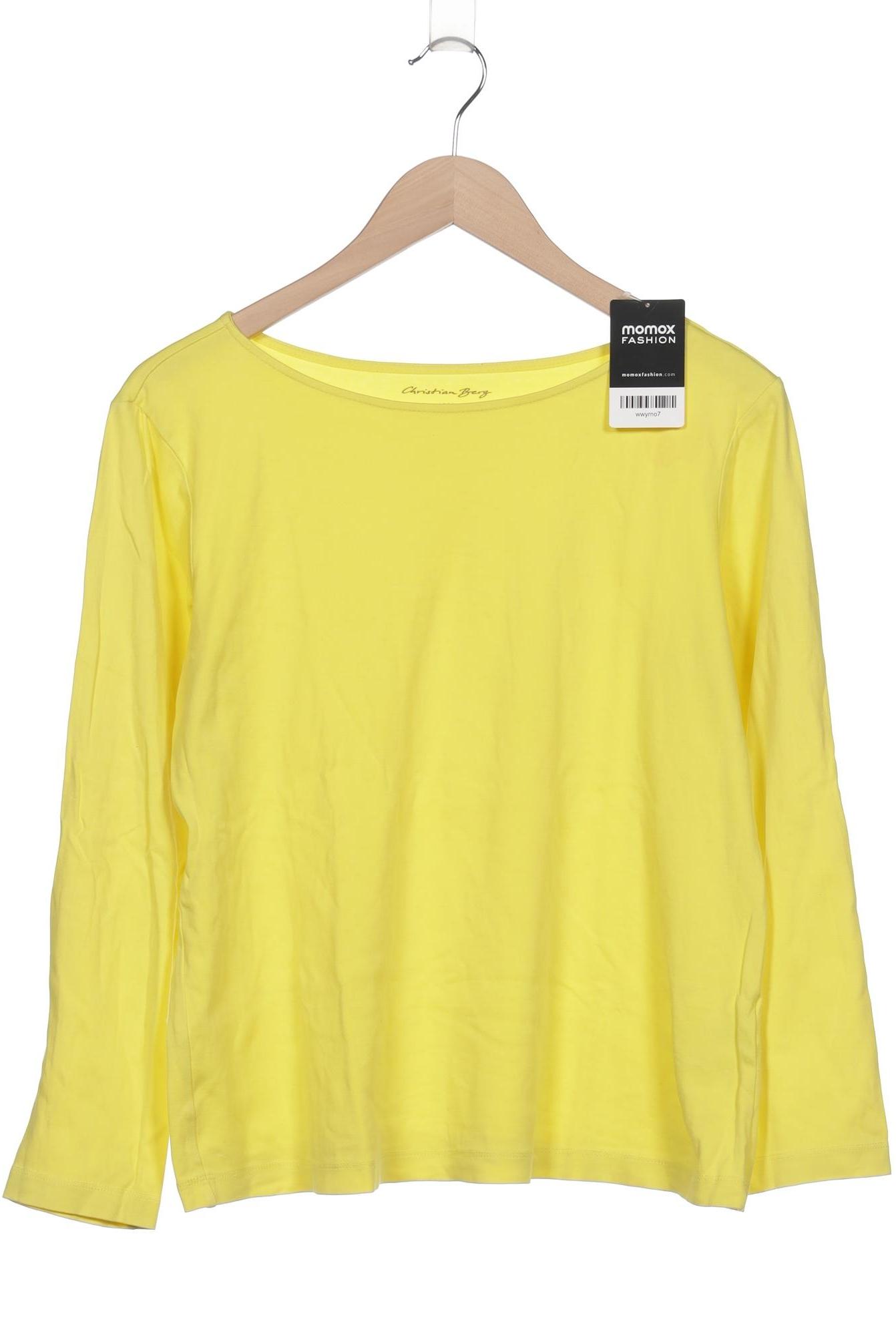 

Christian Berg Damen Langarmshirt, gelb, Gr. 44