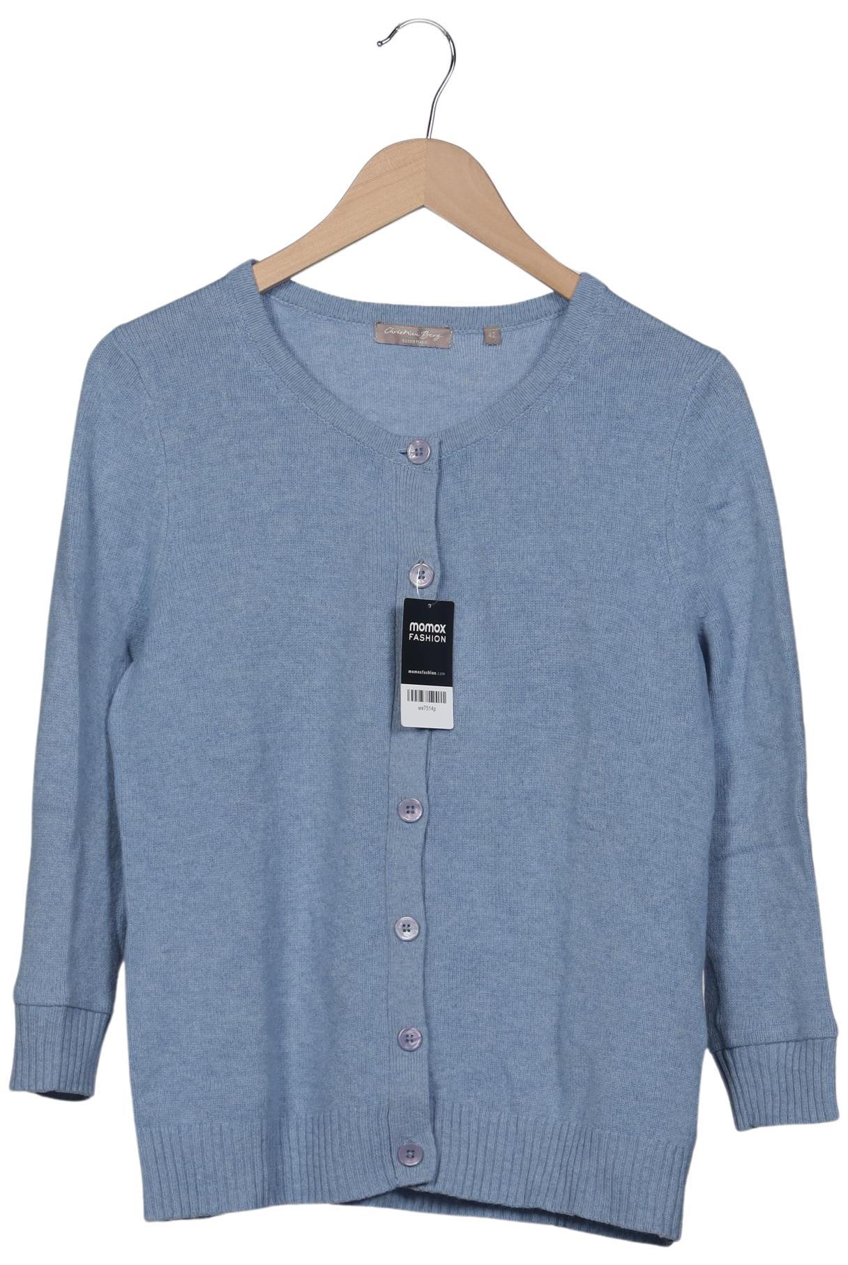 

Christian Berg Damen Strickjacke, blau, Gr. 42