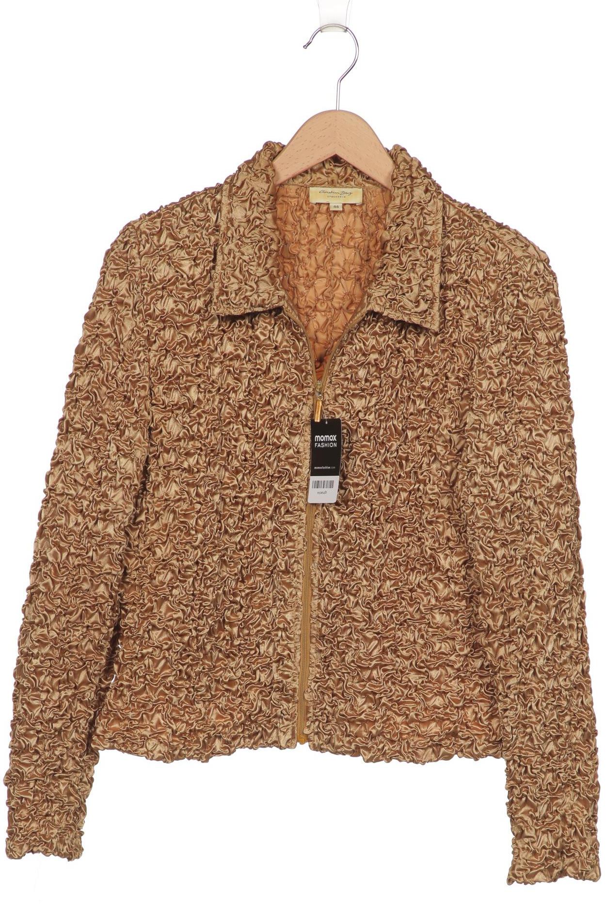 

Christian Berg Damen Jacke, gold, Gr. 44