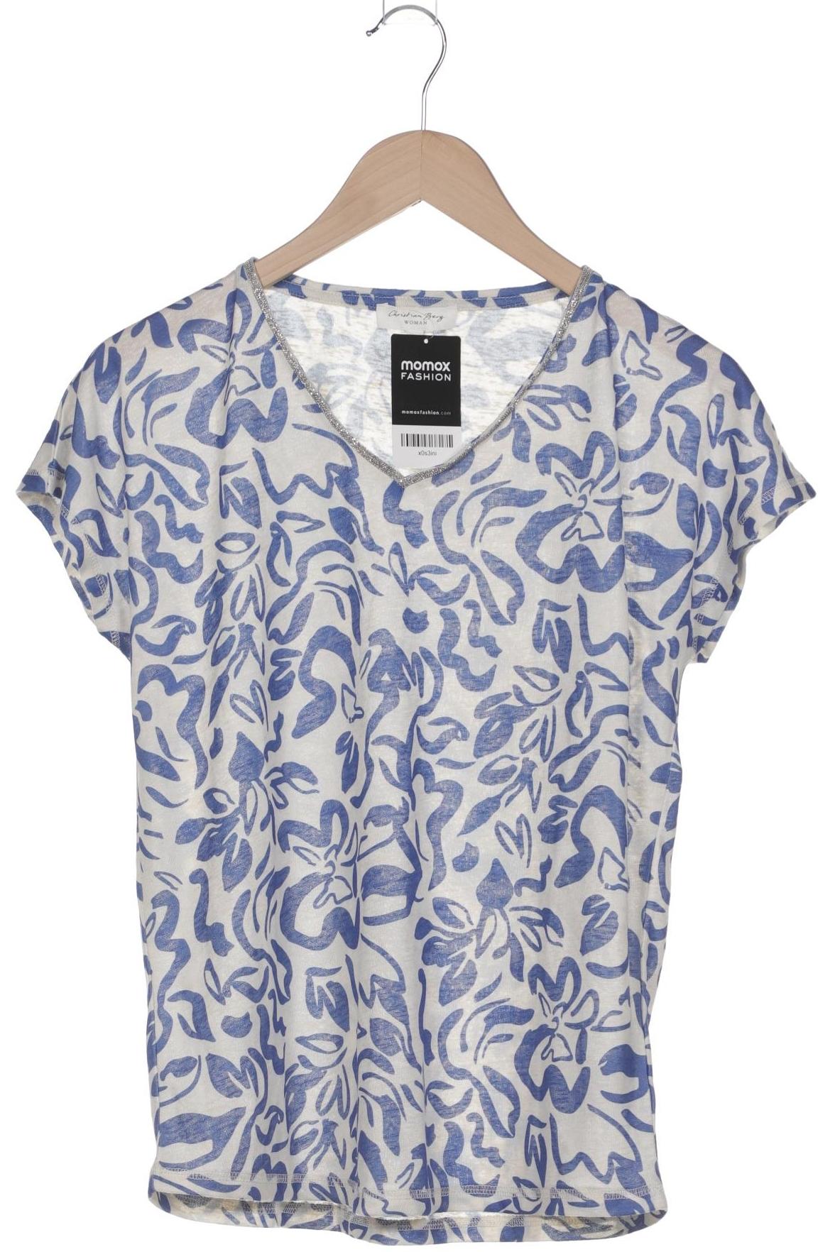 

Christian Berg Damen T-Shirt, blau, Gr. 34
