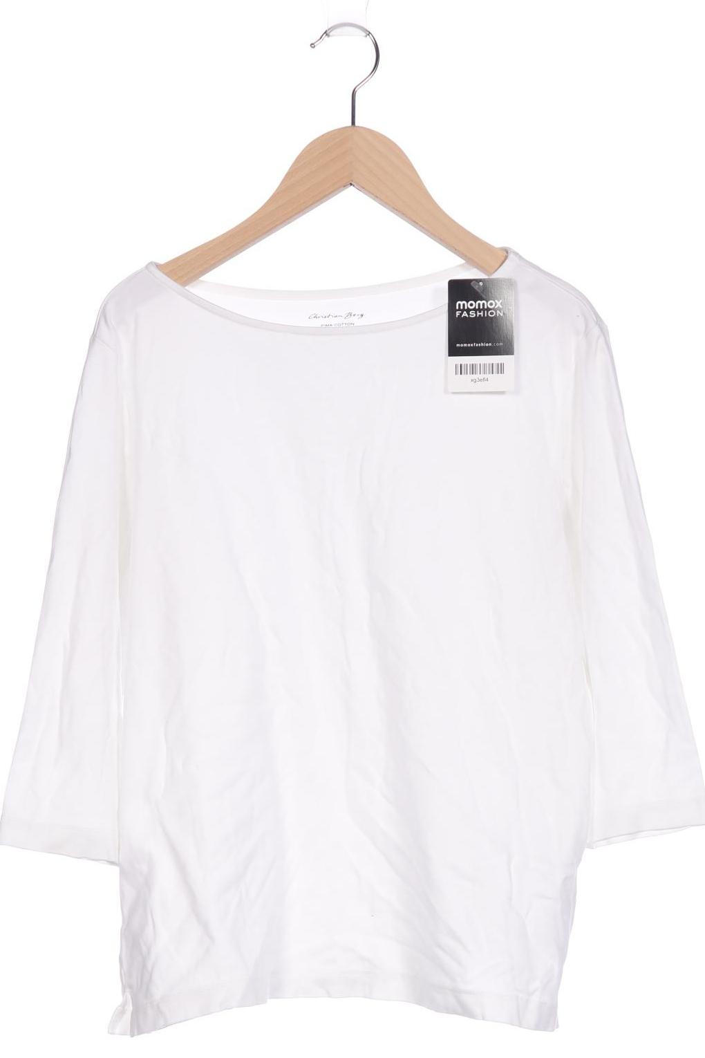 

Christian Berg Damen Langarmshirt, weiß, Gr. 42