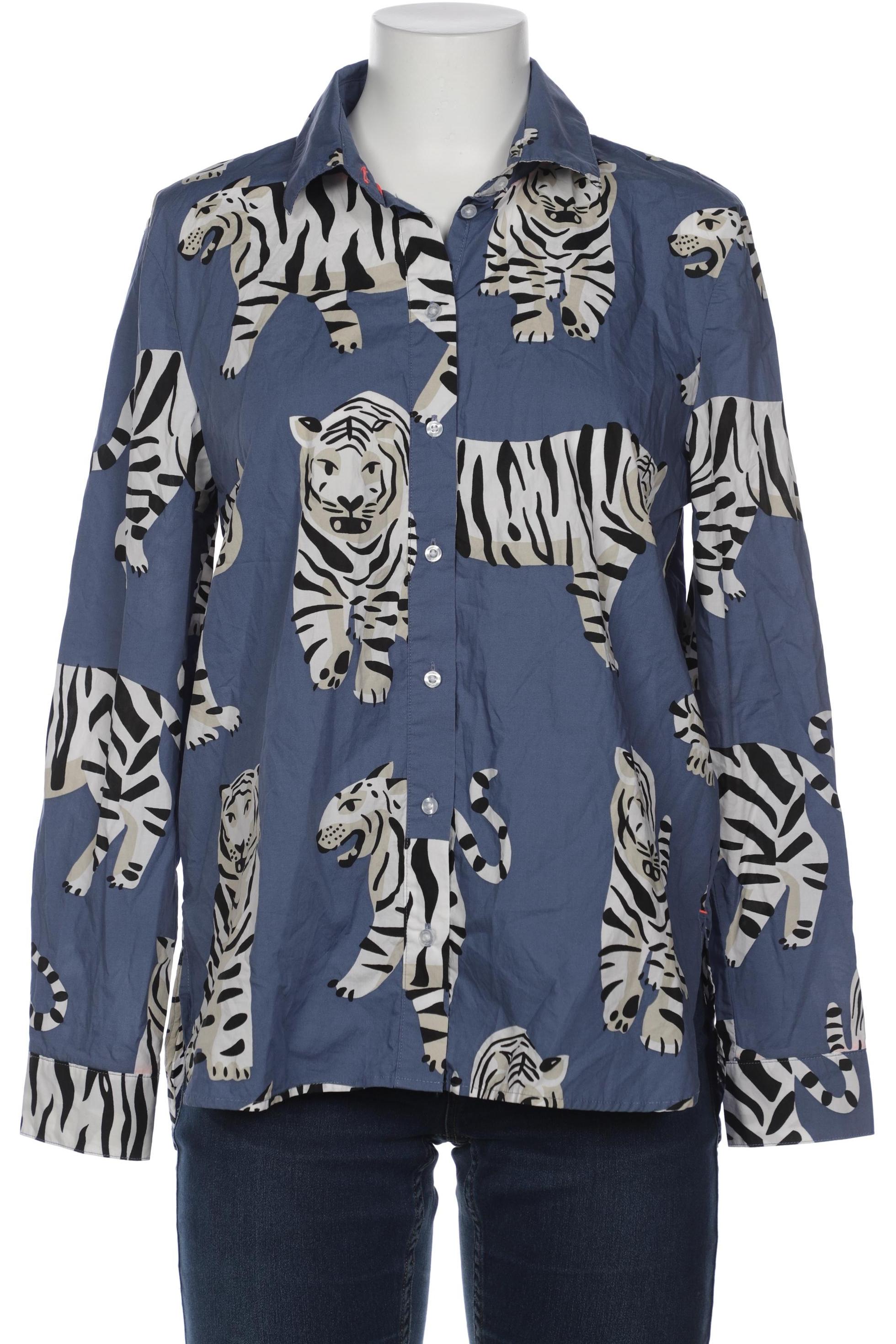 

Christian Berg Damen Bluse, blau, Gr. 40