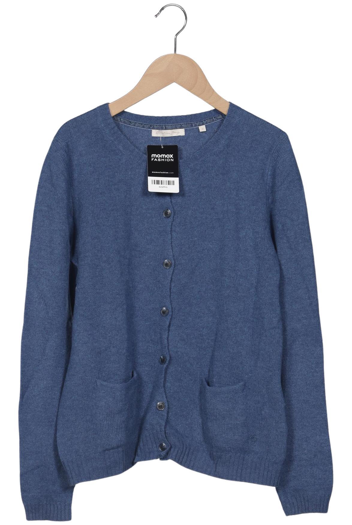 

Christian Berg Damen Strickjacke, blau, Gr. 38