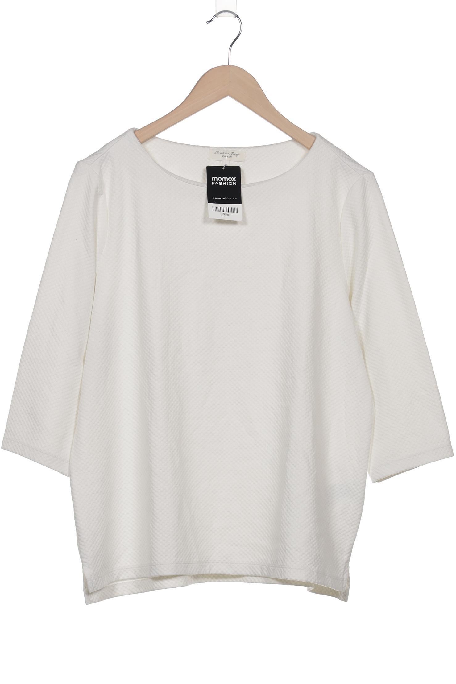 

Christian Berg Damen Langarmshirt, weiß, Gr. 46