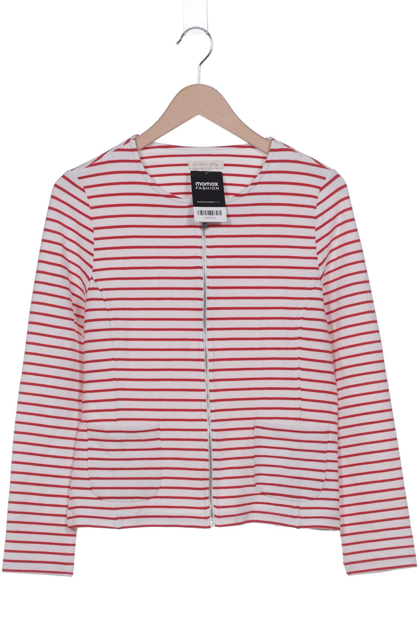 

Christian Berg Damen Strickjacke, weiß, Gr. 40